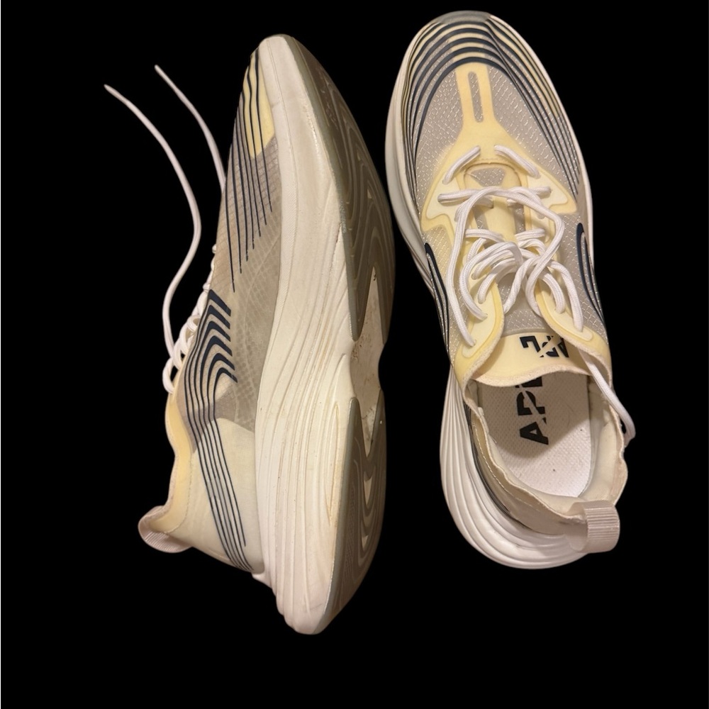APL Athletic Shoes in Cream and Black